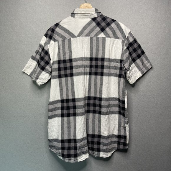 RVCA Brookfield Short Sleeve White Shirt for Men XL - Picture 4 of 5